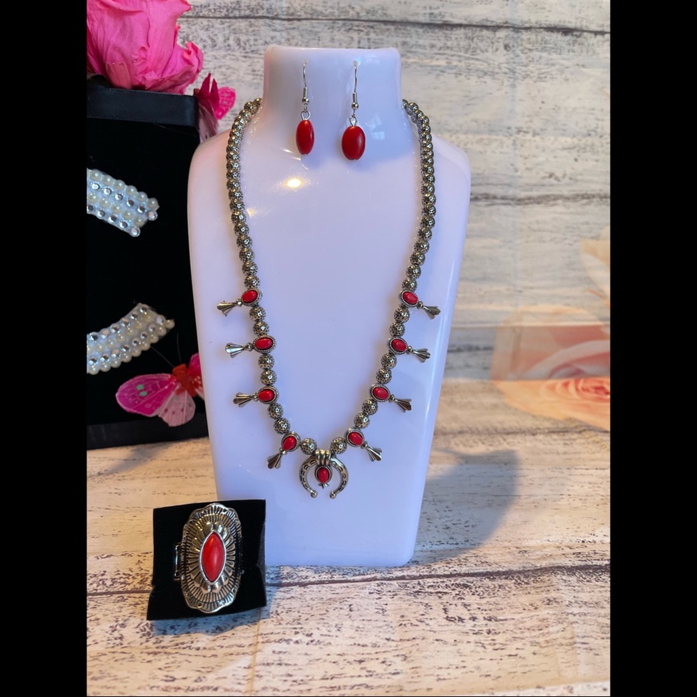 Red 3pcs SET